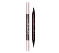 Brow Pen - Double-Ended 2-in-1 Liner Pen | Precision Eye Pencil For Women | Beauty Makeup Cosmetics For Dating Party Gathering | Long-Lasting Brow Shaper For Natural Definition & Daily Wear