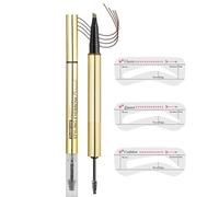Brow Pencils - Hairlike Strokes, Bold Color | Precision Brow Enhancer Pen, Fade Resistant Makeup Styler, Eyebrow Effect for Long Wear, Day to Night Look with Easy Control Appl
