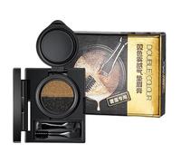 Brow Pomade Eyebrow Stencil Kit for Women, Eyebrow Eyeliner Stamp with Double Brush, Waterproof Dingy Eyebrow Makeup for Women