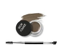 Brow Pomade Waterproof, Eyebrow Pomade Gel, Highly Pigmented,For Eye Brow MakeUp Versatile, Defines, Sculpts, Shades,Contours(03 SOFT BROWN)
