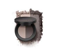 Brow Powder Duo, Eyebrow Powder Makeup Palette, Easy to Apply Eye Makeup Kit, Waterproof, Sweat-proof, No Blooming, Eyebrow Tint Powders Filler to Shape Natural Brows (F)