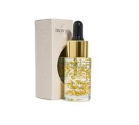 Brow Spa Miracle Oil for Brows, Hair, Skin and Nails, with Baobab Seed Oil, Argan Oil, Vitamin E and 24ct Gold, Vegan, British Made