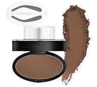 Brow Stamp Powder, Eyebrow stamp & Stencil Kit - Beauty brow for Natural-Looking Brows in 1 Second | Perfect for Beginners