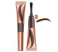 Brow Tint - Peel Off Eyebrow Gel & Semi-Permanent Dye - Waterproof Natural Colour For Sparse Brows With Flat Brush Eye Makeup for Women & Girls（AUBURN 03#）