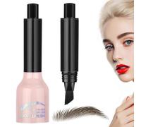 Brow Tint Pen - Smudge Proof Eyebrow Dye, Long Lasting Mascara, Angled Brush Stain | Long Lasting Creatives Modern Design Permanent Dark Brown Brow Tint Makeup For Women Men Teens