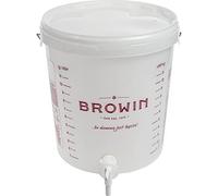 Browin Fermentation Bucket, White, 15 L