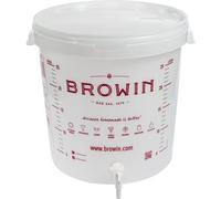 Browin 340444 Fermentation Bucket 30l with Printing and tap, GB