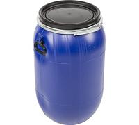 Browin 360083 Barrel for Storing Cabbage, Cucumbers 80 L, with a Band, Blue