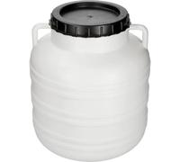 Browin 360120 20 L Barrel Drum with Handles, Light Food Container with Lid, Suitable for Cabbage