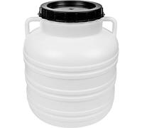 Browin 360130 Wide-Neck Barrel 30 L with Lid White 30 L