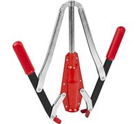 Browin 507001 Solid Metal 2-Arm Cork Machine Wine Easy to Use - for Beginners and Professionals, Plastic, Red, Big