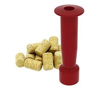 Browin 650003 Wine Kit-Hammer Machine + 10 Natural Pressed Cork Rollers, Plastic Wood, red, Set