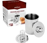 Browin Ham Cooker, Stainless Steel, Stahl, Big, (313030)