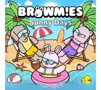 Browmies Sunny Days Coloring Book: Cute and Simple Designs for Adults and Kids - A Relaxing Summer Vibes Coloring Book for Stress Relief, Mindfulness, ... (Browmies Universe Coloring Book Series)