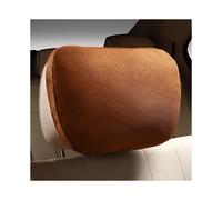 (Brown) 1 Pair Car Neck Headrest Maybach Design S Class Ultra Soft Pillow For