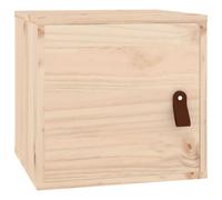 vidaXL Wall Cabinet 31.5x30x30 cm Solid Wood Pine, Brown