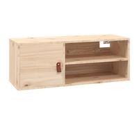 vidaXL Wall Cabinet 80x30x30 cm Solid Wood Pine
