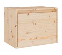 (brown, 1) vidaXL Wall Cabinet Hanging Storage Cabinet Wall Cupboard Solid Wood Pine