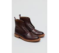 (Brown, 10 (Adults')) Ben Sherman Arthur Leather Men's Mocha Boots