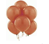 Brown 10 Inch Retro Khaki Balloons for Birthday, Wedding, Anniversaries, Jungle Theme Party Decoration - Coffee Brown, 100 Pieces