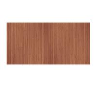 Bamboo Rug Dark Brown 100x200 cm Bamboo PP Non-Slip Natural Floor Mat Eco-Style
