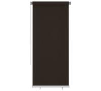 (brown, 100 x 230 cm) vidaXL Outdoor Roller Blind 60x140 cm Yellow HDPE Patio Window Shade Treatment