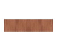 (brown, 100 x 400 cm) vidaXL Rug Floor Mat Area Rug Hallway Mat Carpet Runner Square Nature Bamboo