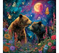 brown 1000 Piece Jigsaw Puzzles for Adults Educational Games Jigsaw Puzzle Home Decoration for Adults and Kids Age 12 Years Up 38x52/1000pcs