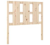 (brown, 105.5 x 4 x 100 cm) vidaXL Bed Headboard Home Bedroom Decorative Bed Header Panel Solid Wood Pine