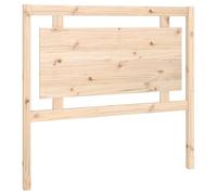 (brown, 105.5 x 4 x 100 cm) vidaXL Bed Headboard Home Bedroom Decorative Bed Header Panel Solid Wood Pine