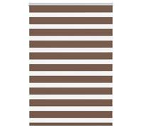 (brown, 105 x 100 cm) vidaXL Zebra Blind Black 105x100 cm Fabric Width 100.9 cm Polyester