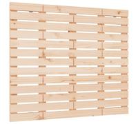 (brown, 106 x 3 x 91.5 cm) vidaXL Wall Headboard Bedroom Bed Header Decor Bed Headboard Solid Wood Pine