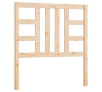 (brown, 106 x 4 x 100 cm) vidaXL Bed Headboard Home Bedroom Decorative Bed Header Panel Solid Wood Pine