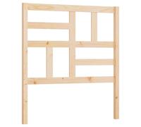 (brown, 106 x 4 x 104 cm) vidaXL Bed Headboard Home Bedroom Decorative Bed Header Panel Solid Wood Pine