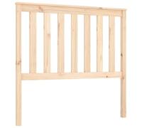 (brown, 106 x 6 x 101 cm) vidaXL Bed Headboard Bedroom Bed Header Decorative Headboard Solid Wood Pine
