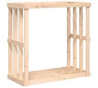 (Brown, 108 x 52 x 106 cm) vidaXL Outdoor Log Holder Honey Brown Wooden Firewood Stand Solid Wood Pine
