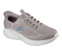 (Brown, 11 (Adults')) Skechers Skech-Lite Pro Primebase Textile Men's Taupe/Brown Trainers