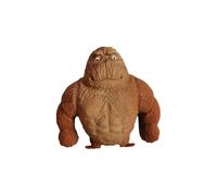 (Brown, 12*12) Gorillas Stretchy Spongy Squishy Monkey Gorilla Stress Relief Toy Vent Doll New