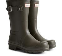 (Brown, 12 (Adults')) Hunter Original Short Wellington Boots Rubber Men's Chocolate Brown Wellington Boots