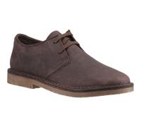 Hush Puppies Men's Scout Leather Lace Up, Brown, 12 UK