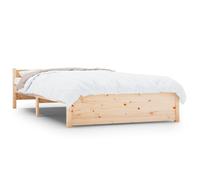 (brown, 120 x 200 cm) vidaXL Solid Wood Bed Frame Home Wooden Bedstead Bed Base Multi Colours/Sizes