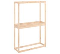 vidaXL Tire Rack 120x40x180 cm Solid Wood Pine
