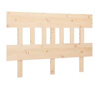 (brown, 123.5 x 3 x 81 cm) vidaXL Solid Wood Pine Bed Headboard Home Bed Header Multi Colours Multi Sizes