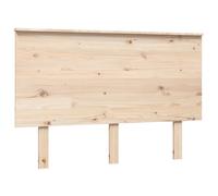 (brown, 124 x 6 x 82.5 cm) vidaXL Bed Headboard Home Bedroom Decorative Bed Header Panel Solid Wood Pine