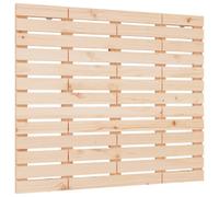 (brown, 126 x 3 x 91.5 cm) vidaXL Wall Headboard Bedroom Bed Header Decor Bed Headboard Solid Wood Pine
