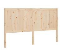 (brown, 140.5 x 4 x 100 cm) vidaXL Bed Headboard Home Bedroom Decorative Bed Header Panel Solid Wood Pine