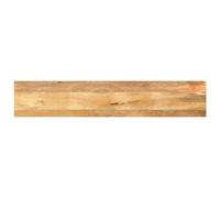 (brown, 140 x 40 x 2.5 cm) vidaXL Table Top Replacement Board Dining Table Top Rectangular Solid Wood