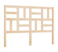 (brown, 141 x 4 x 104 cm) vidaXL Bed Headboard Home Bedroom Decorative Bed Header Panel Solid Wood Pine