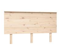 (brown, 144 x 6 x 82.5 cm) vidaXL Bed Headboard Home Bedroom Decorative Bed Header Panel Solid Wood Pine