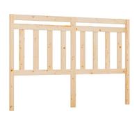 (brown, 146 x 4 x 100 cm) vidaXL Bed Headboard Home Bedroom Decorative Bed Header Panel Solid Wood Pine